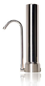 counter top with side
spout