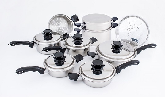 Master set of SS waterless
                                    cookware