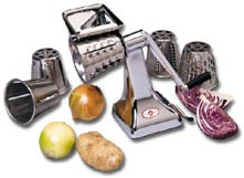 chrome food cutter