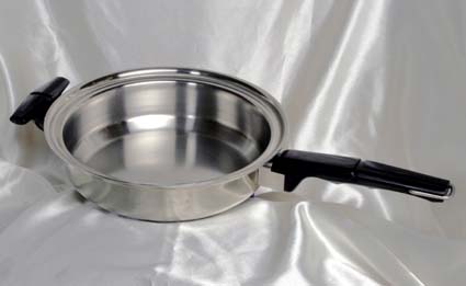 small fry pan of
                                          waterless cookware