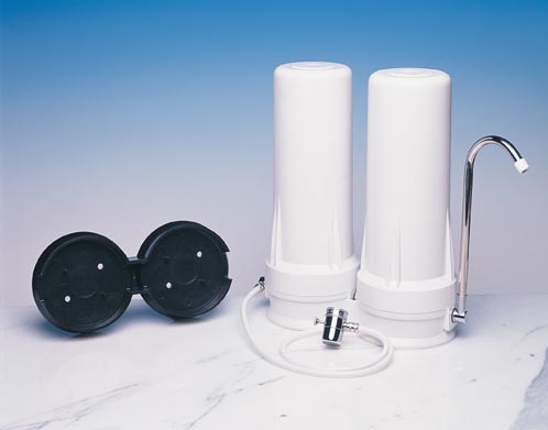 dual water
                                                          filter system